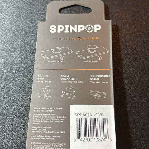 Spinpop Mirror Edition Phone grip FREE WITH BUNDLE - Picture 2 of 4